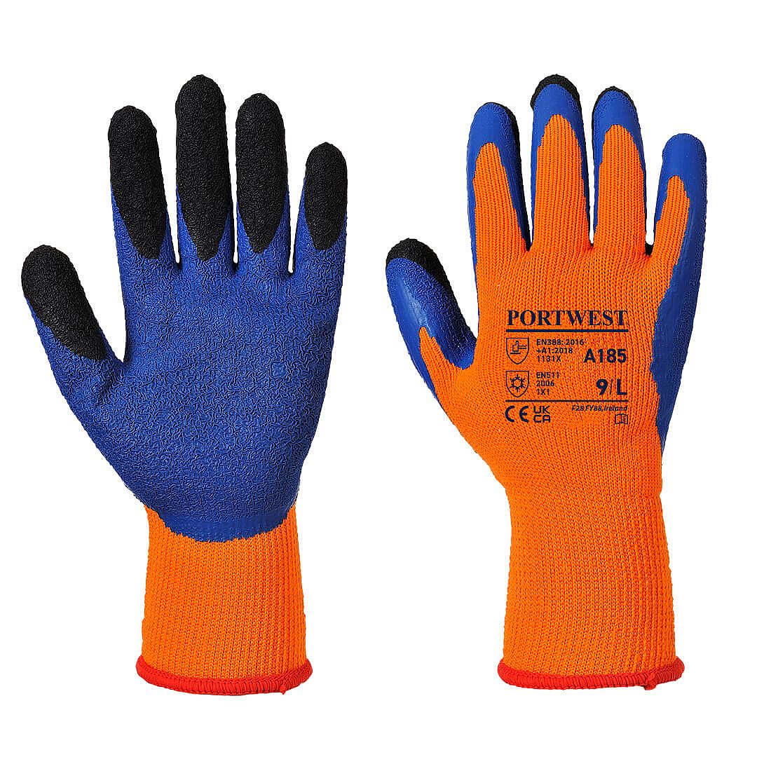 Rukavice Duo-Therm barva Orange/Blue XL