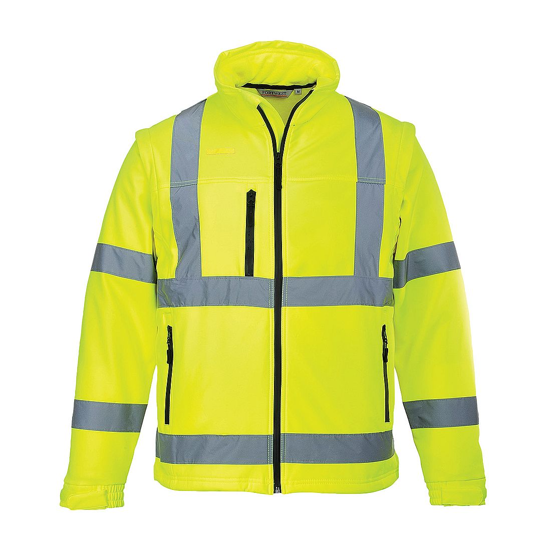 Hi-Vis softshelová bunda (3L) barva Yellow