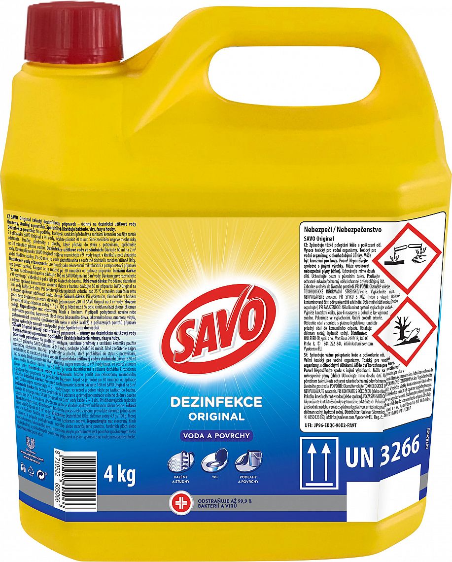 SAVO Original dezinfekce 4kg