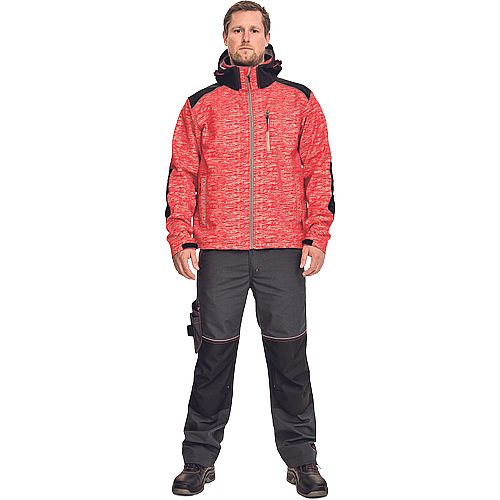 KNOXFIELD printed softshell