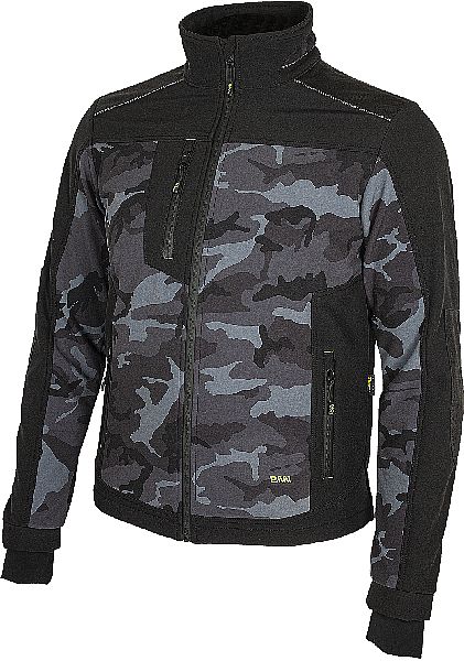 CAMOS Jacket black/grey 60-62