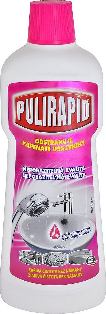 PULIRAPID na rez a vodní kámen 750ml růžový