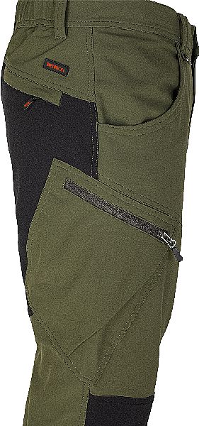 FOBOS Trousers green/black 50