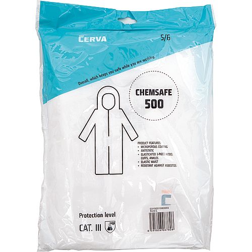 CHEMSAFE 500 overal XL