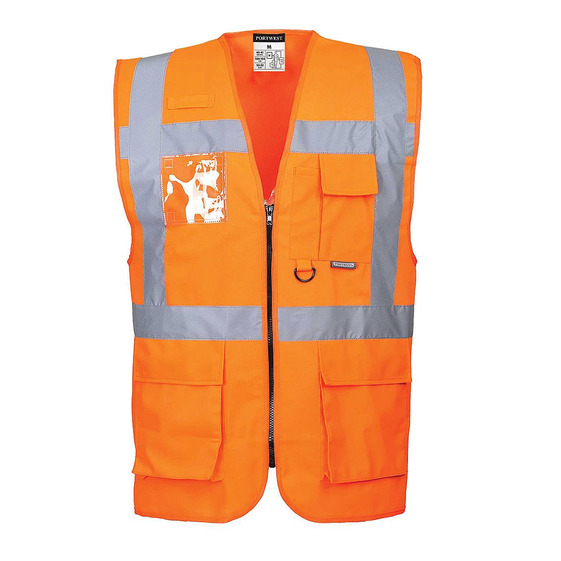 Manažerská vesta Berlin  barva Orange 4XL