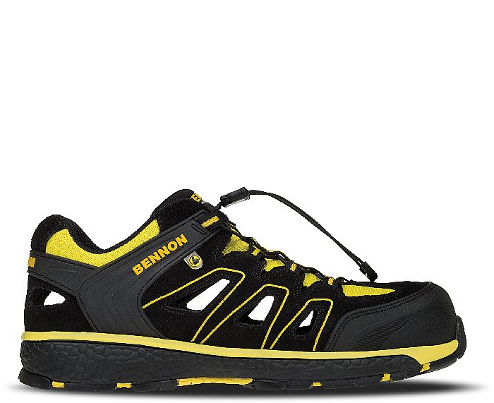 BOMBIS S1 ESD NM Yellow Sandal