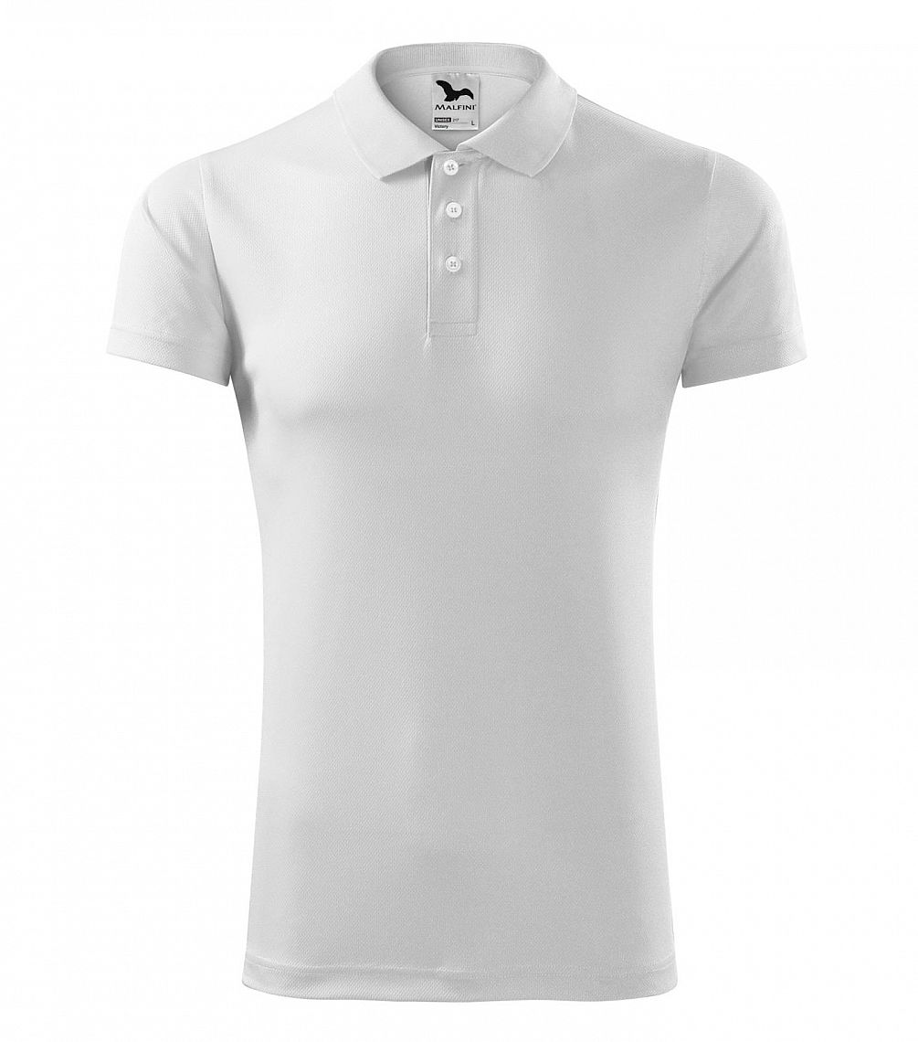 Victory polokošile unisex bílá (vel. S-2XL)