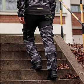 CAMOS Trousers black/grey 47