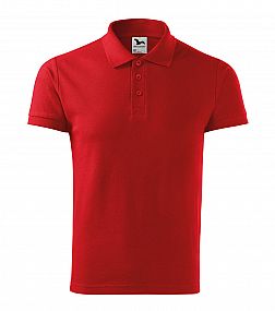 Cotton Heavy polokošile pánská tmavě šedý melír (vel. 3XL)