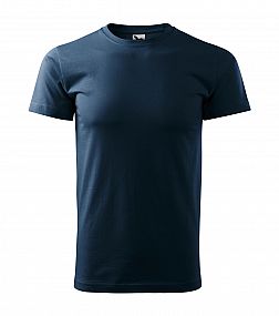 Basic tričko pánské námořní modrá (vel. XS-2XL)