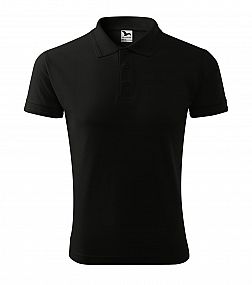 Pique Polo polokošile pánská černá (vel. S-2XL)