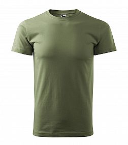 Basic tričko pánské khaki (vel. XS-2XL)