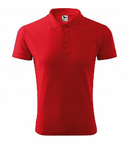 Pique Polo polokošile pánská červená (vel. 3XL)