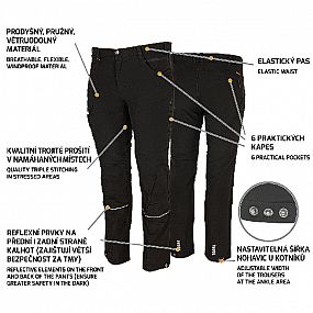 FOBOS Trousers black 56