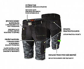 PREDATOR Shorts black/grey 54