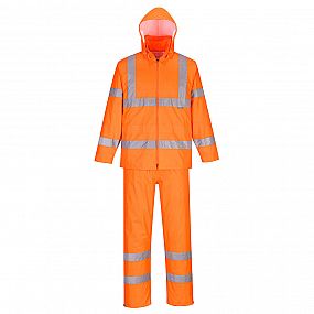 Oděv do deště Hi-Vis Packaway barva Orange 2XL