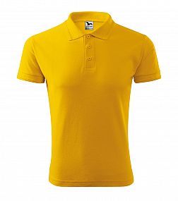 Pique Polo polokošile pánská žlutá (vel. 4XL)