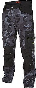 CAMOS Trousers black/grey