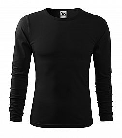 Fit-T LS triko pánské černá (vel. S-2XL)