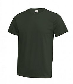 Tričko pánské krátký rukáv 185g armygreen 3XL-4XL