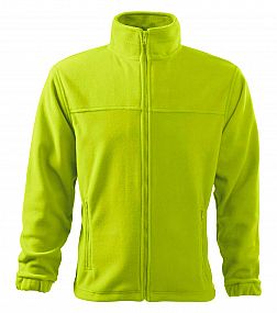 Jacket fleece pánský limetková (vel. S-2XL)