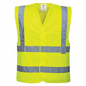 Reflexní vesta Two Band & Brace barva Yellow 2XL/3XL