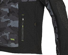 CAMOS Jacket black/grey