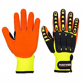 Rukavice Anti Impact Grip barva Yellow/Orange XL